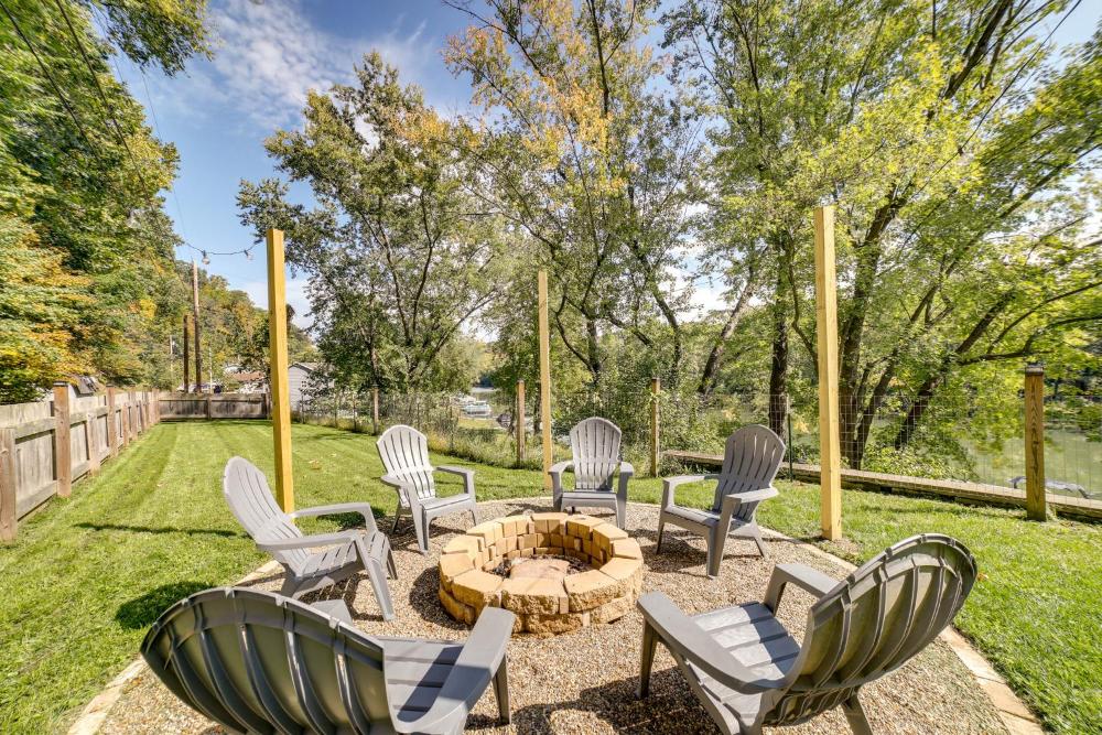 Waterfront Home Allegheny River Access, Dock Slip